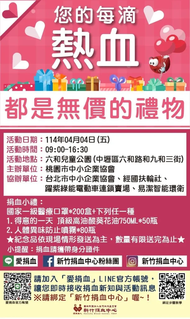 桃園市中小企業協會捐血活動 照片 2