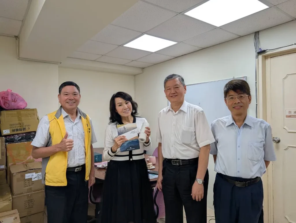 中小企業信用保證基金呂文峯副總一行來訪